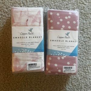 Copper pearl swaddles